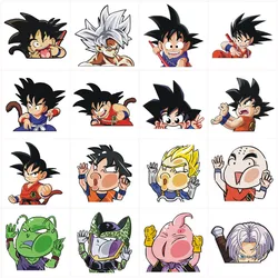 Seven Dragon Ball Reflective Anime Car Stickers Kuririn Son Goku Vegeta IV Car Glass Decorative Stickers Children's Toys Gifts