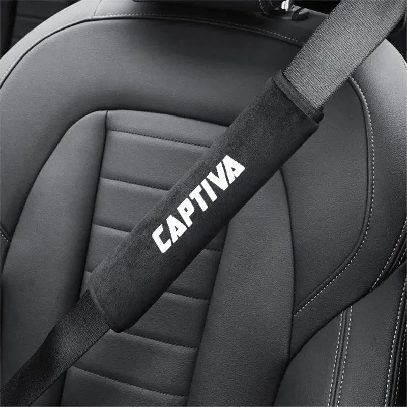 2Pcs Car Seat Belt Cover Shoulder Protect Belt Pad Case for CAPTIVA Auto Accessories