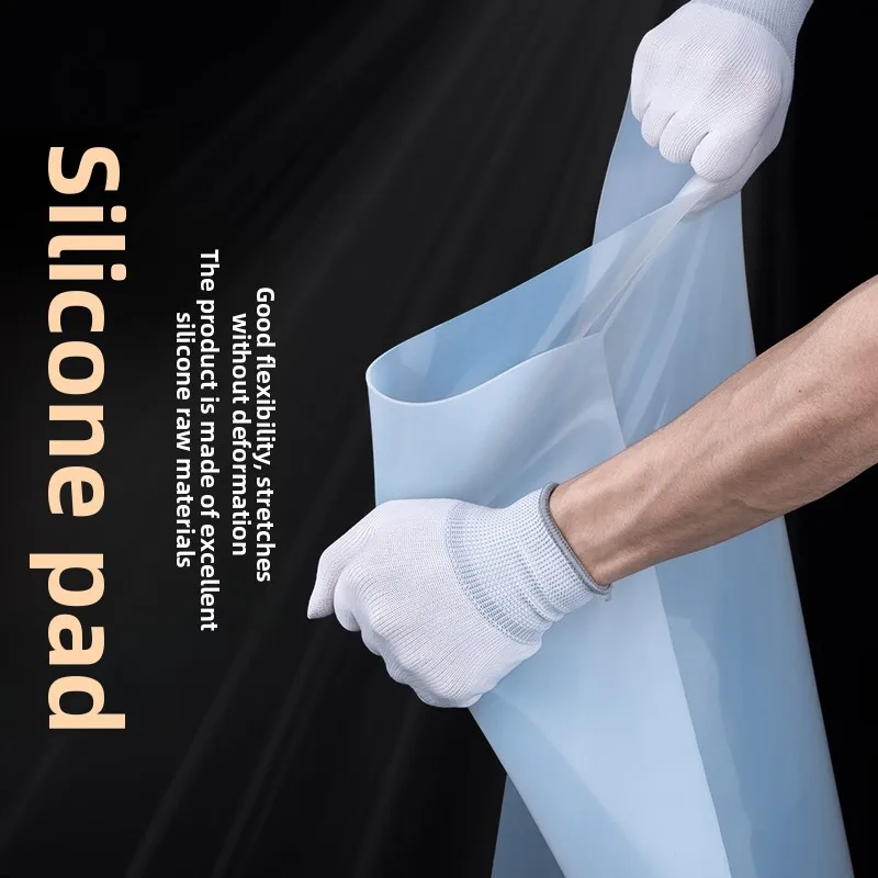 High Temperature Resistant Silicone Sheet Rubber Pad Soft Silicone Strip Seal Gasket 3/5/10mm