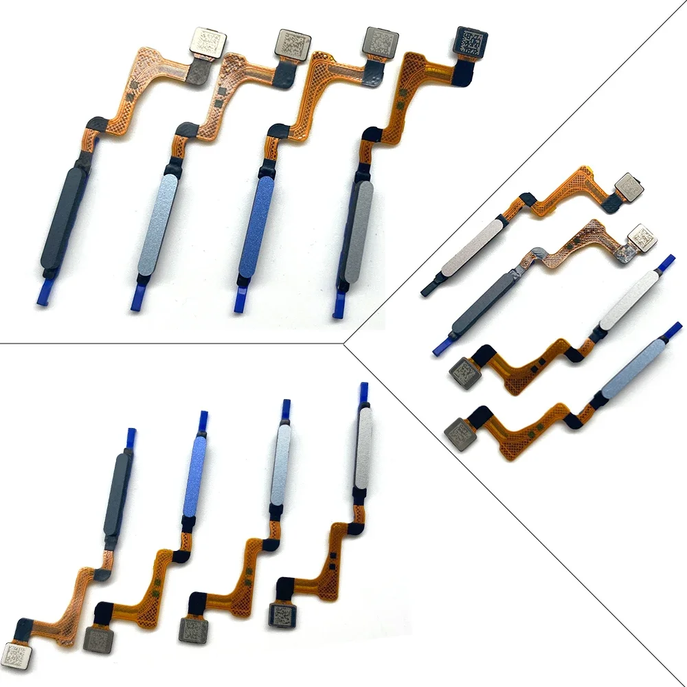 Fingerprint Sensor Home Return Key Menu Button Flex Ribbon Cable For Huaweil Nova Y70 Nova Y72 Nova Y70 Plus
