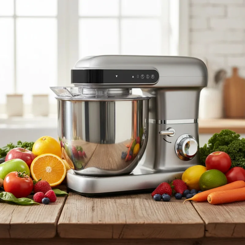 

Birui BR-10L Commercial Electric Food Mixer With 9-Speed Bowl-Lift Design Carbon Steel Blade 1300-2200W Power