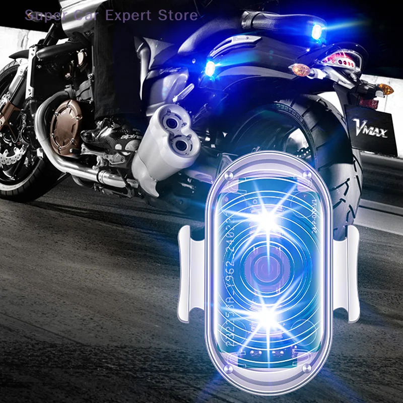 RGB Led Aircraft Strobe Car Motorcycle Lights With Remote Control LED Flash Position Wireless Light Warning Lights