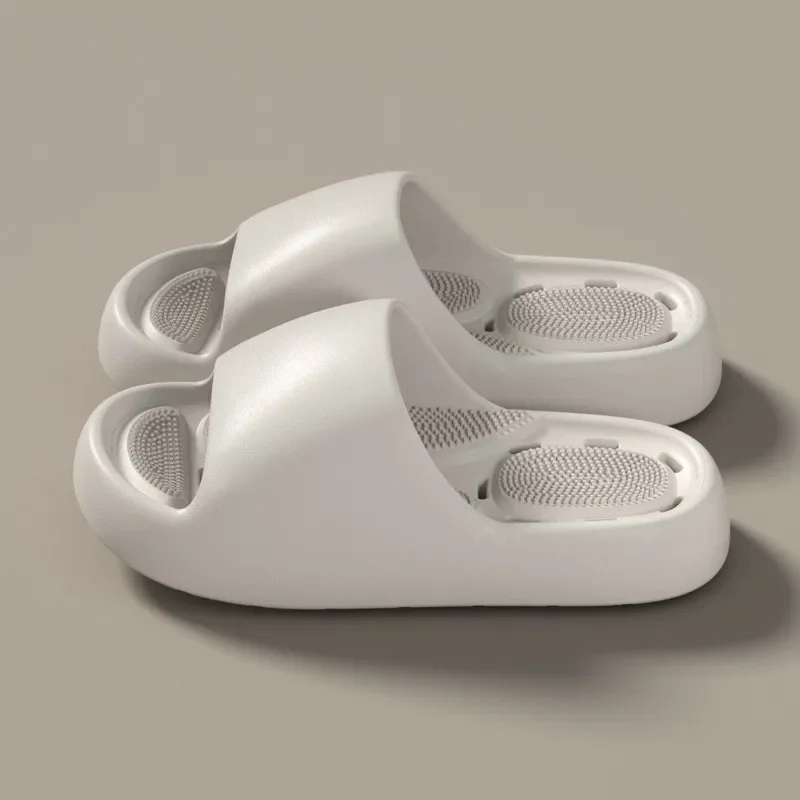 Pantuflas de baño para mujer, sandalias de ducha de secado rápido para hombre, chanclas transpirables para parejas, sandalias de playa de verano, sandalias de natación