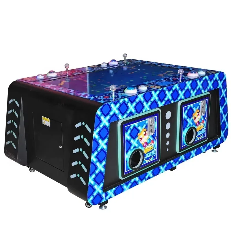 New Design Arcade Coin Operated Ticket Games Crazy Snake Arcade Lottery Amusement Games for 4 Players