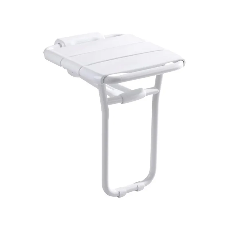 Modern Design Foldable Shower Chair Wholesale Wall Mounted Elderly Bathroom Disabled Bath Chair Hospital Aisle Rest Chair