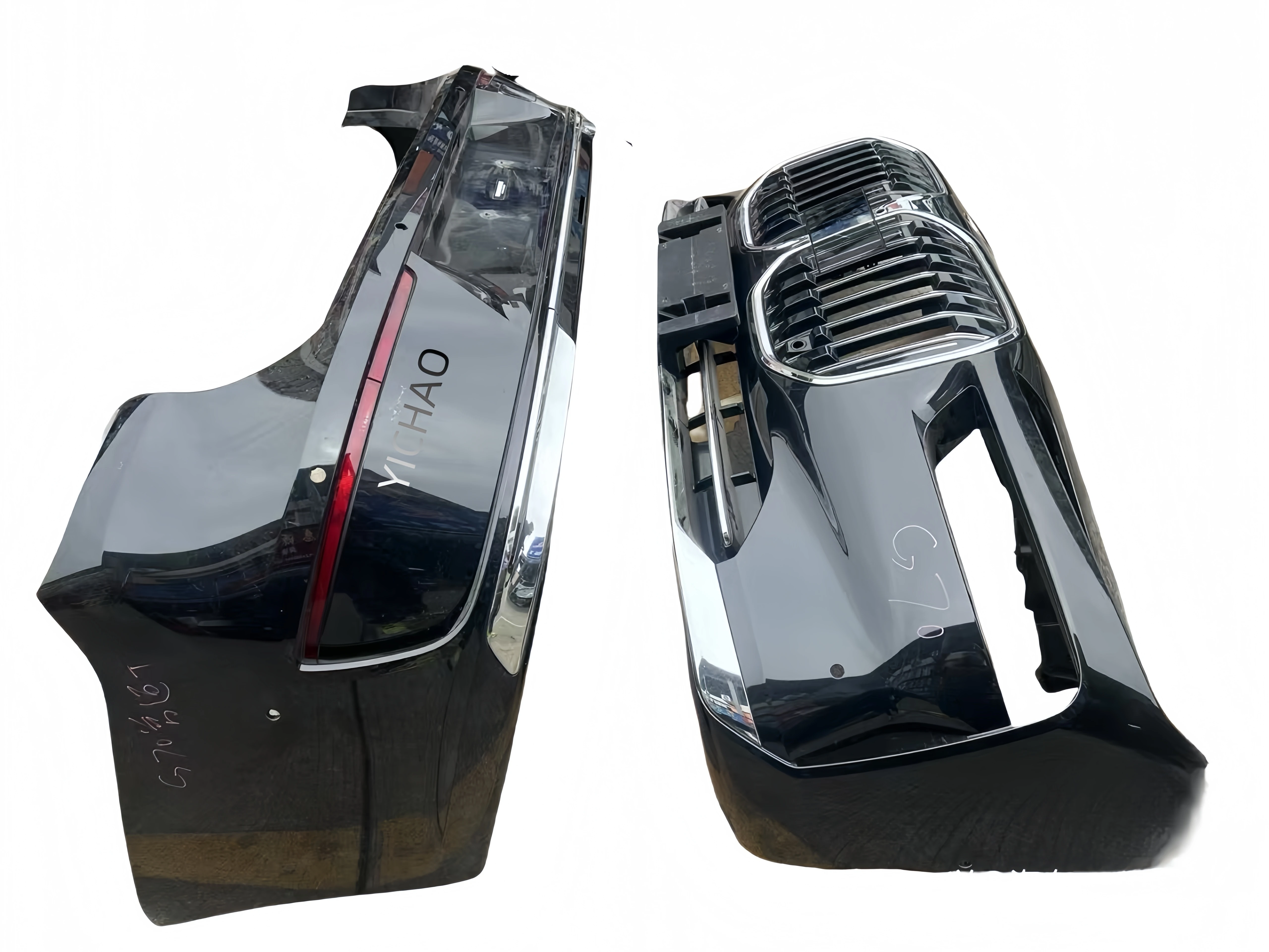 2023 Second Hand M Sport Full Plastic Body Kit With Front Bumper Hood Fender Door For G70 735LiCar Front Bumper Front Bumper Ass