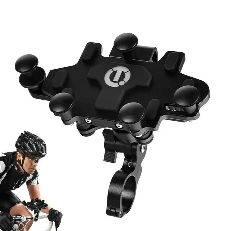 Phone Mount For Bike Adjustable Handlebar Of Motorcycle Phone Mount Fits Bicycles Spinning Bikes Motorcycles Indoor Treadmills