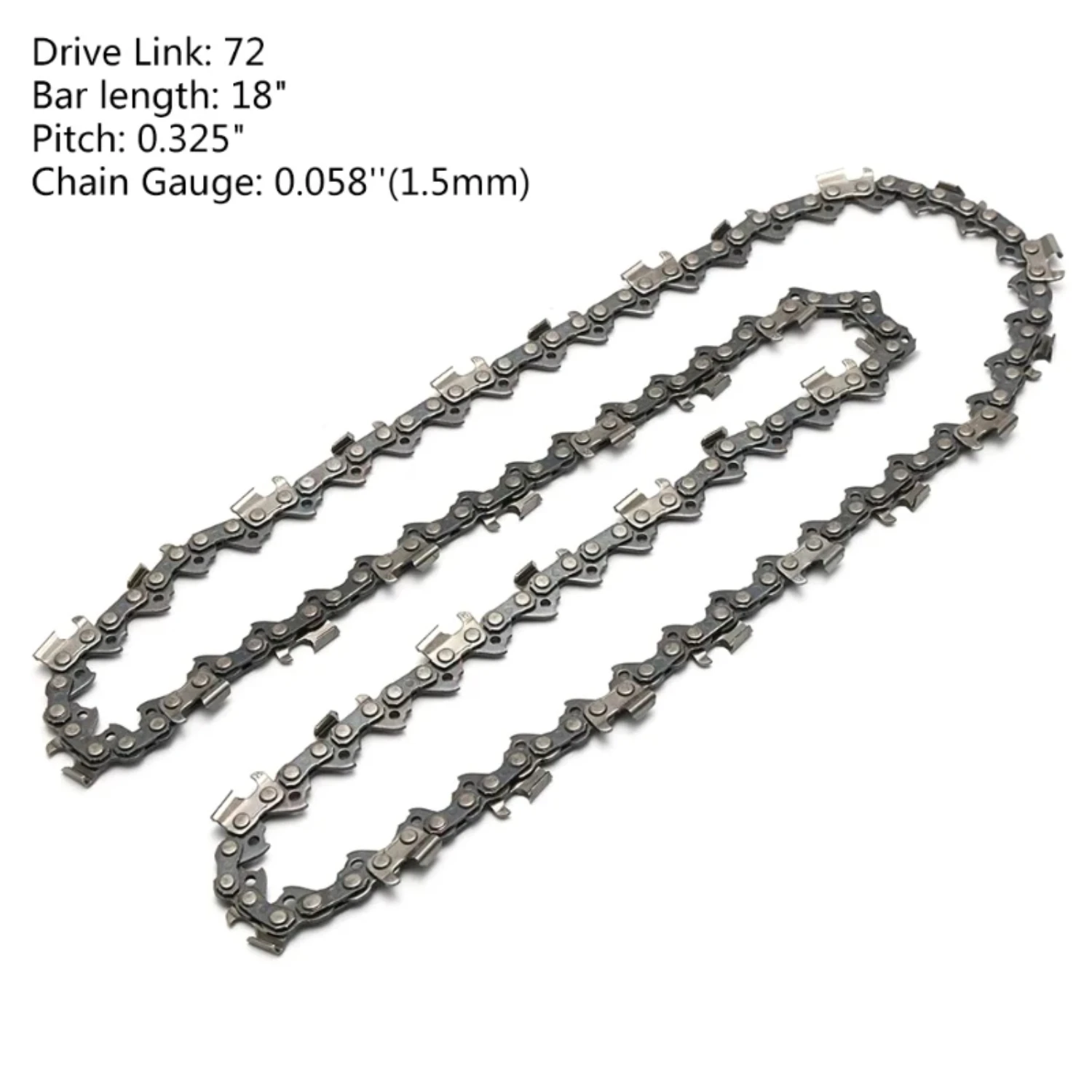 Ideal Choice for Garden Tools and Landscaping Equipment - Premium Top-notch High Quality 18 Inch Professional Chainsaw Chain wit