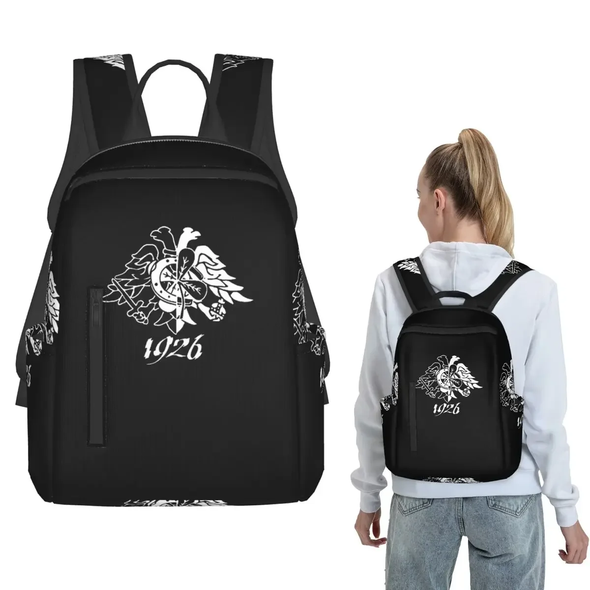 Paok Thessaloniki Ultras Hooligans Backpack Large Capacity Kids BookBag School Bag Shoulder Bags for Men Women
