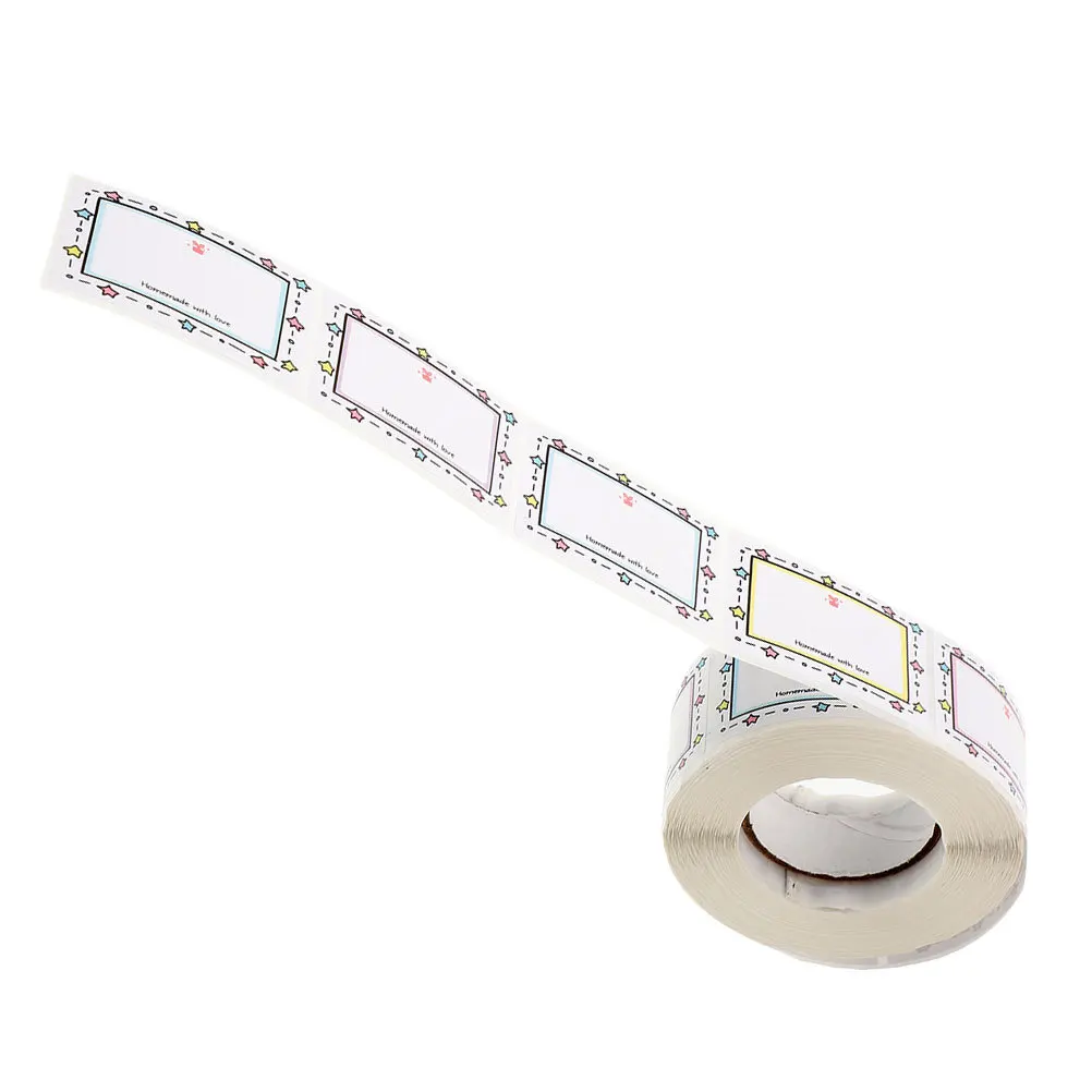 

1 рулон водонепроницаемых маслостойких этикеток, наклейки, прямоугольные записываемые бирки с датами для пищевых контейнеров, морозильной камеры, банок для холодильника, маркировки, выпечки