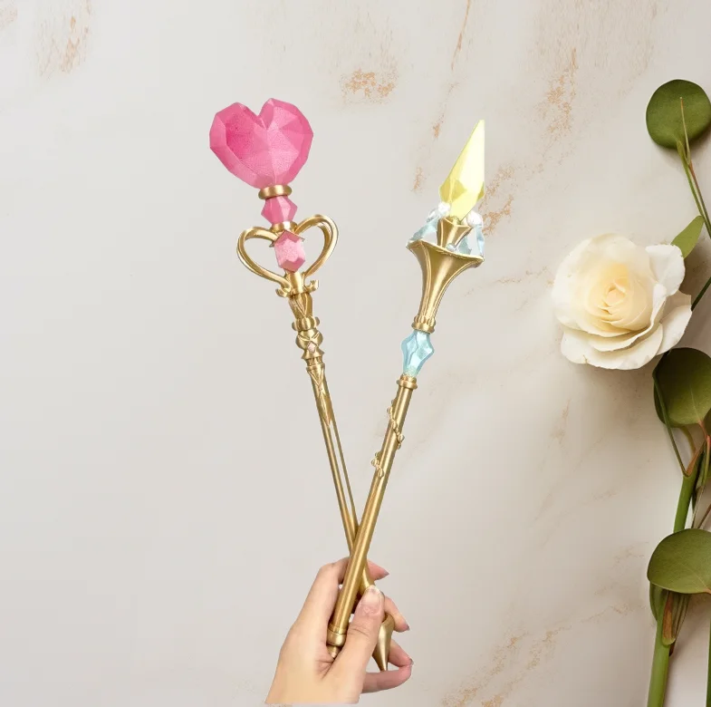 Anime Sugar Sugar Rune Chocolat Meilleure Magic Wand Staff Vanilla Cosplay Prop for Halloween Christmas Party
