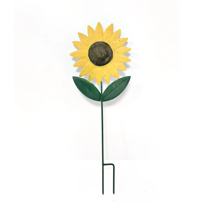 

Sunflower Metal Stakes Garden Decoration Outdoor