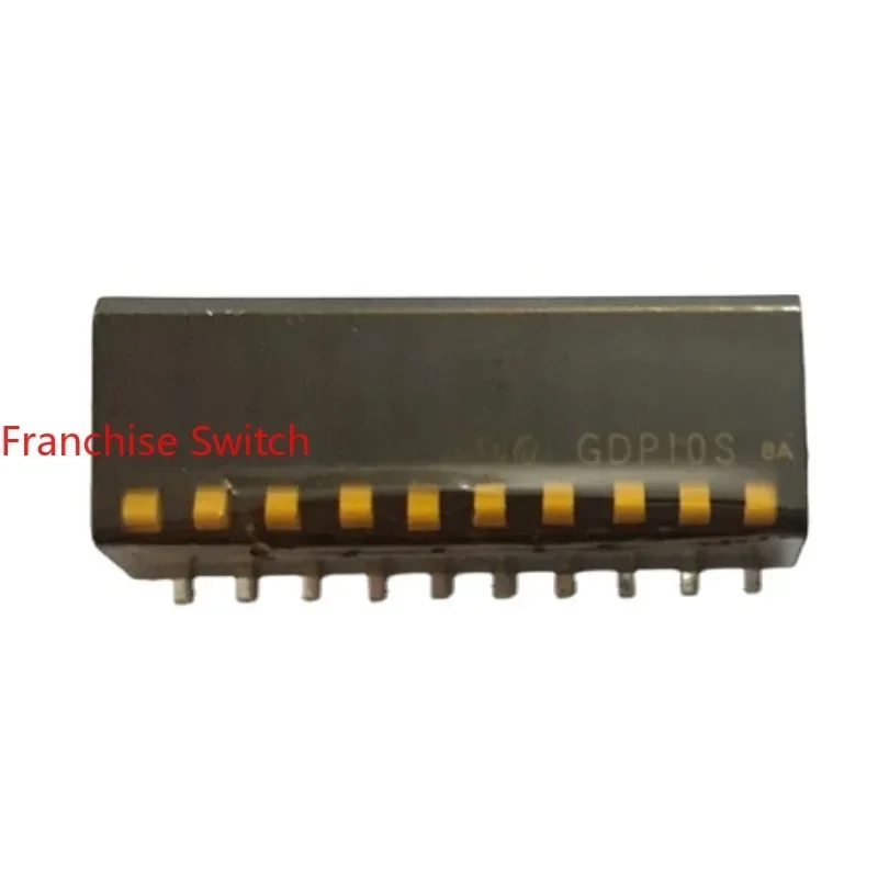 

10PCS GDP10S/1-1571998-9/4-1437590-5/4-1437590-4 219-6LPSR G-19AH 76SB08ST EVQPSG02K A6DR-4100 Switch