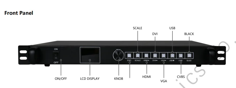 Xixun S30 2 In 1 Video Processor