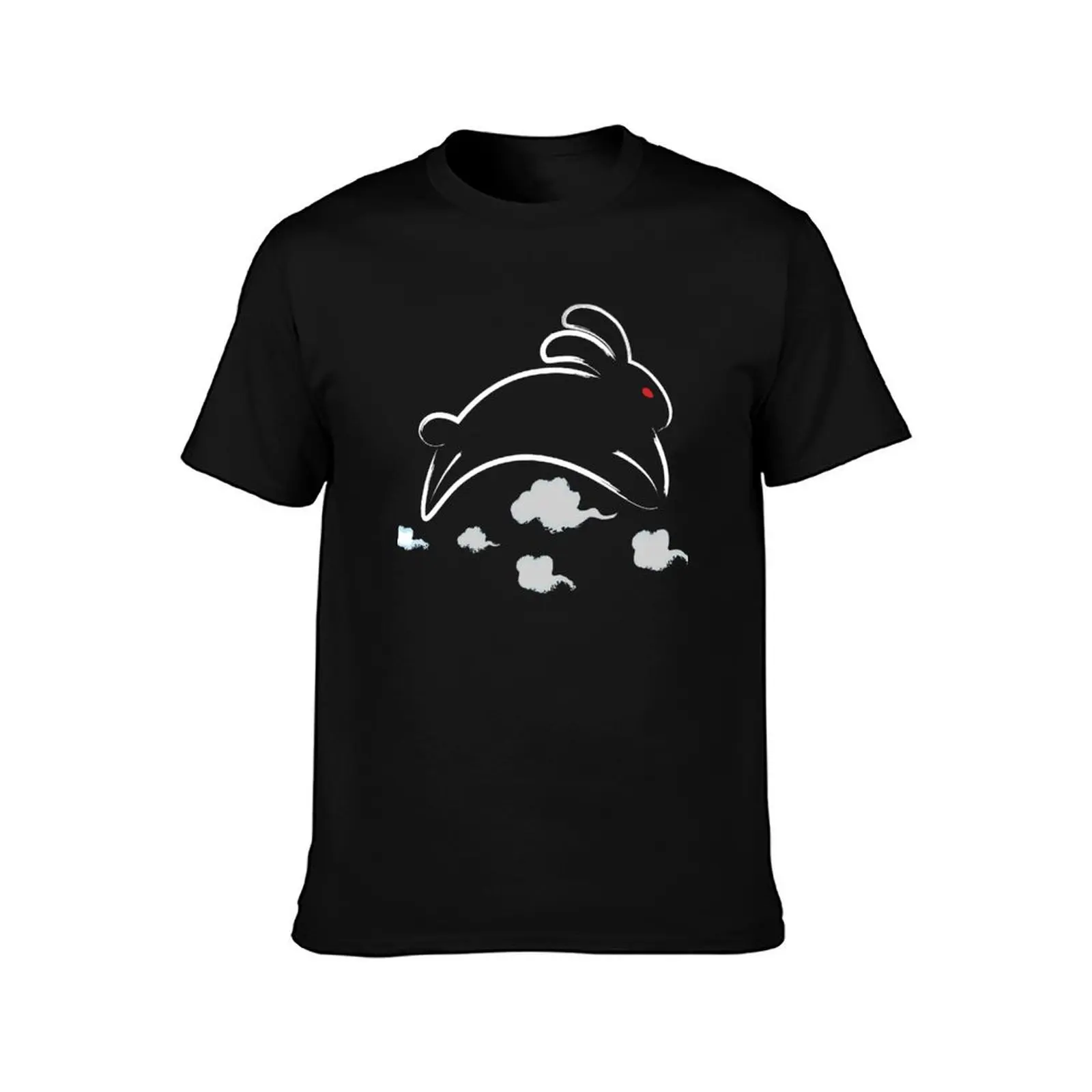 Rabbit in the sky T-Shirt tops vintage t shirts graphic t shirts valentines boutique clothes tshirts for men