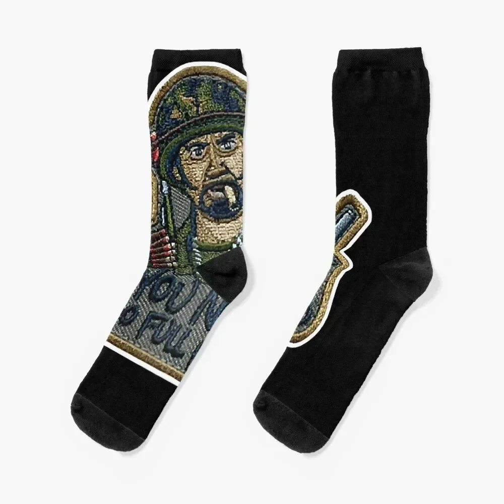 Tropic Thunder Socks valentine gift ideas golf Male Socks Women's