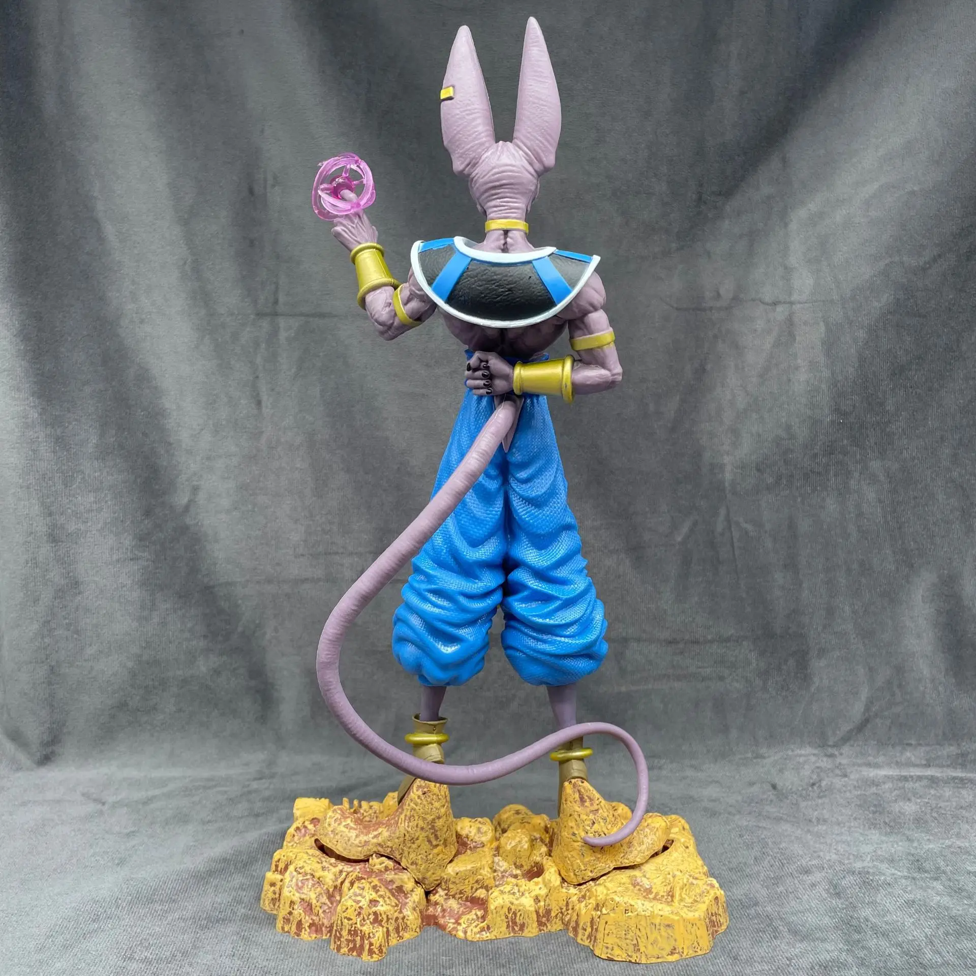 Figura de acción de Dragon Ball Beerus para niños, modelo de Anime, regalos coleccionables, 30cm