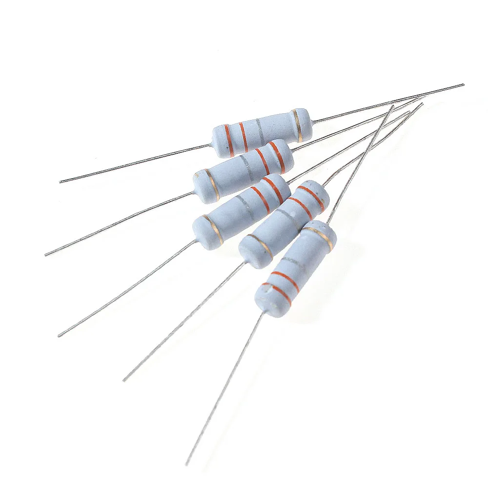 150/300pcs 1W 2W 3W 5W 30 Values Carbon Film Resistor Assorted Pack Kit 5% Resistencias 0.1R~750R Resistance Electronic Diy Kit