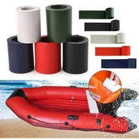 Parche de reparación de PVC para barcos inflables, herramienta adhesiva de reparación especial para bote, Kayak, piscina, goma, cinta fuerte, 4 piezas, 100x5cm