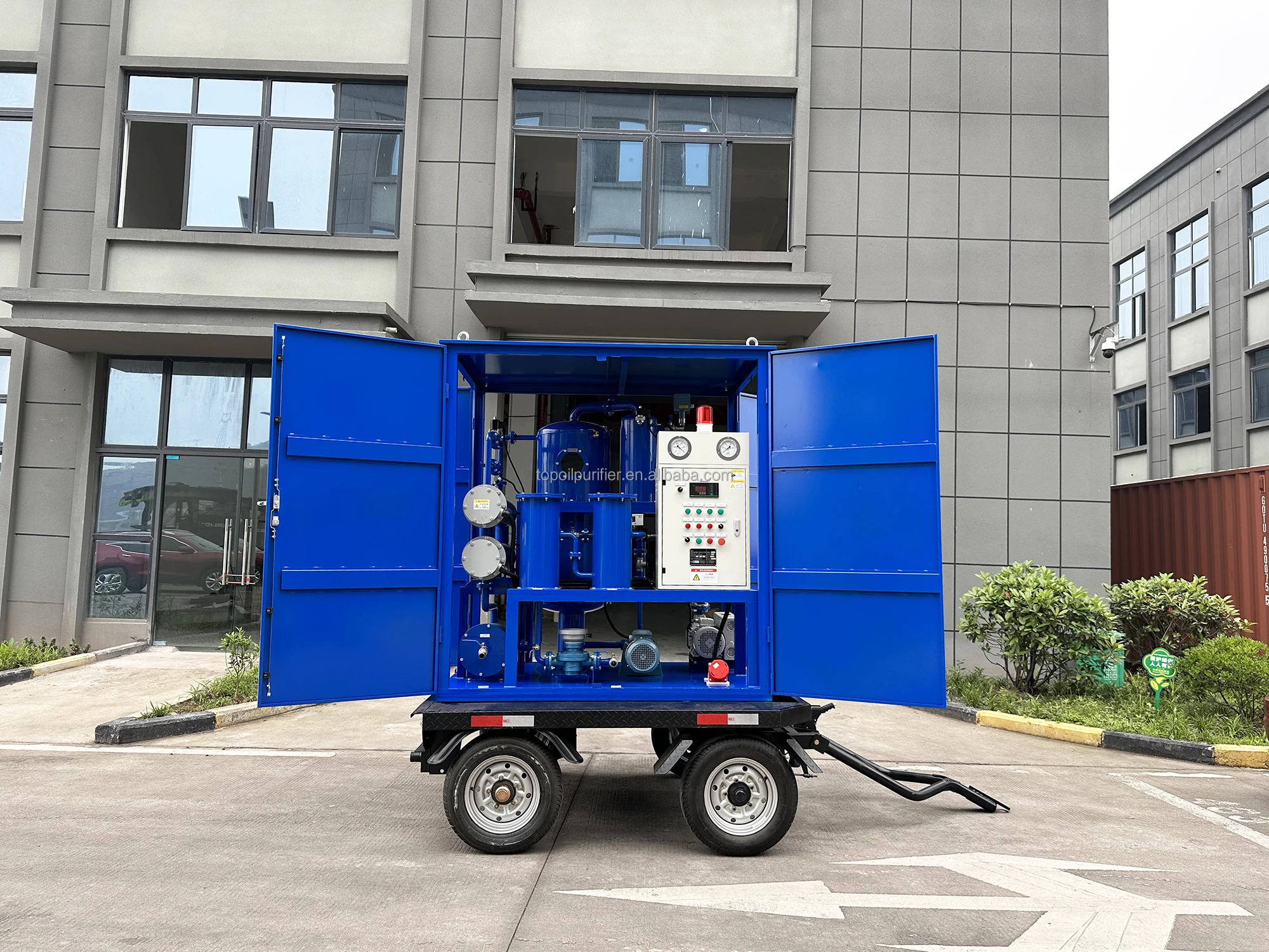 وحدة تنقية زيت محولات النفايات، مصنع إعادة تكرير زيت العزل المستخدم