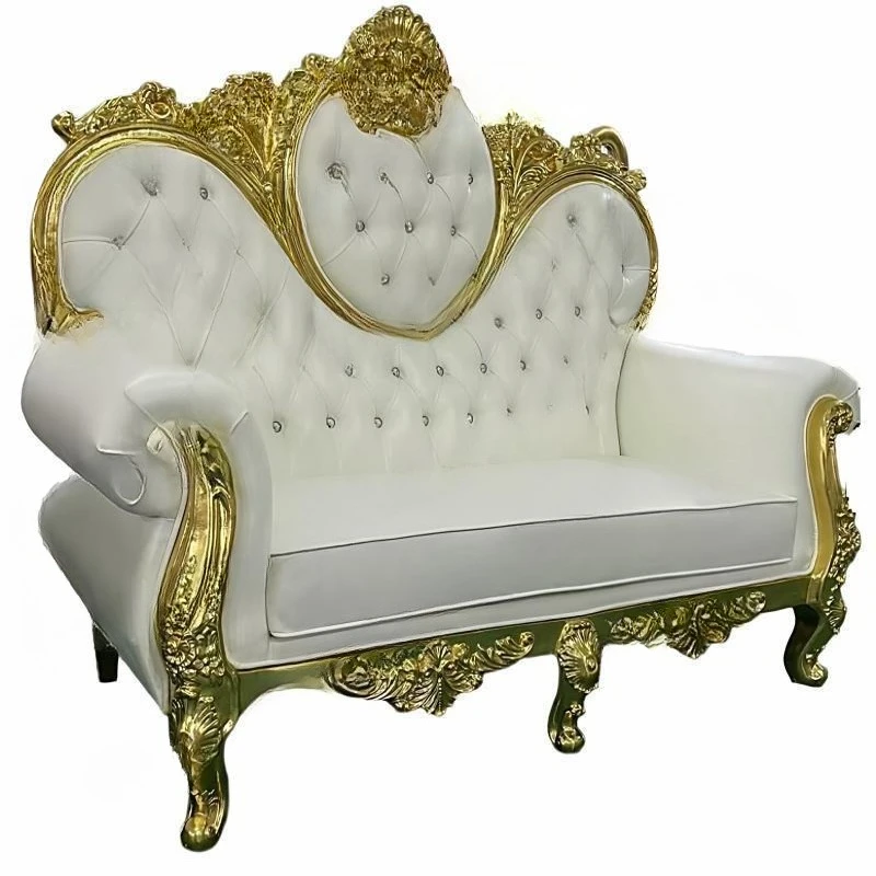 European high-end sofa sets, bars, villas, clubhouses, carved heart-shaped fabrics