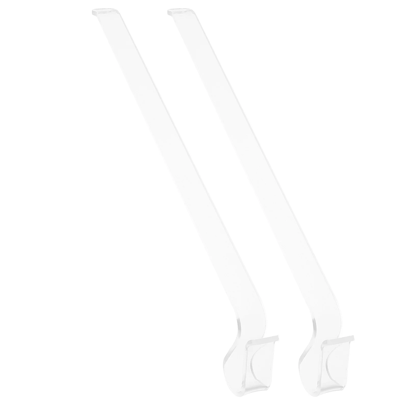 

1Pair Piano Sheet Music Holder Clip Transparent Upright Piano Book Clip Anti-Flip for Practice and Performance