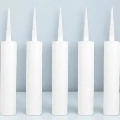 

5 pcs Universal Empty Caulking Sealant Tubes Sturdy Plastic Tips For Epoxy Grouting Tile Latex Cracks Home Improvement