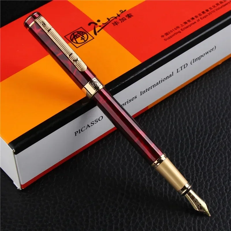 

New Picasso 902 Gentleman Collection Fountain Pen Fine Nib Writing Ink Pen Gift Box Optional For Office Business School Gift