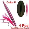 4 Pcs Double hook P