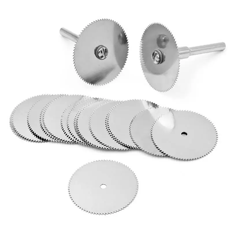 11pcs Circular Saw Blade 22/25/32mm Stainless Steel Circular Saw Blade Accessories Multifunctional Mini Circular Saw Blades For