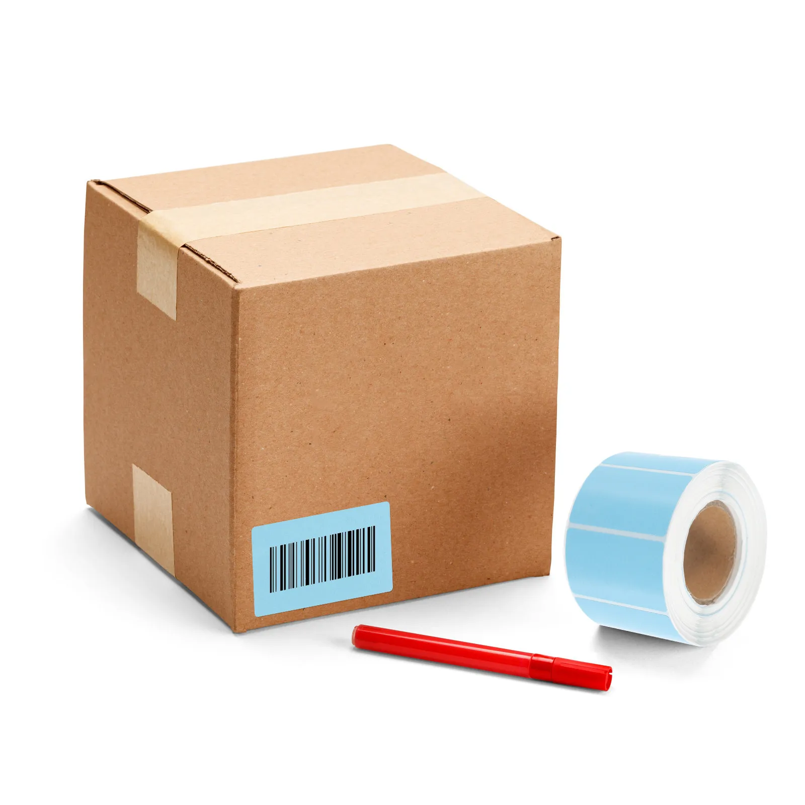 

1 Roll Thermal Labels Self Adhesive Rectangular Address Shipping Price Sticker for Label Printer DIY Packaging Labels Sticky