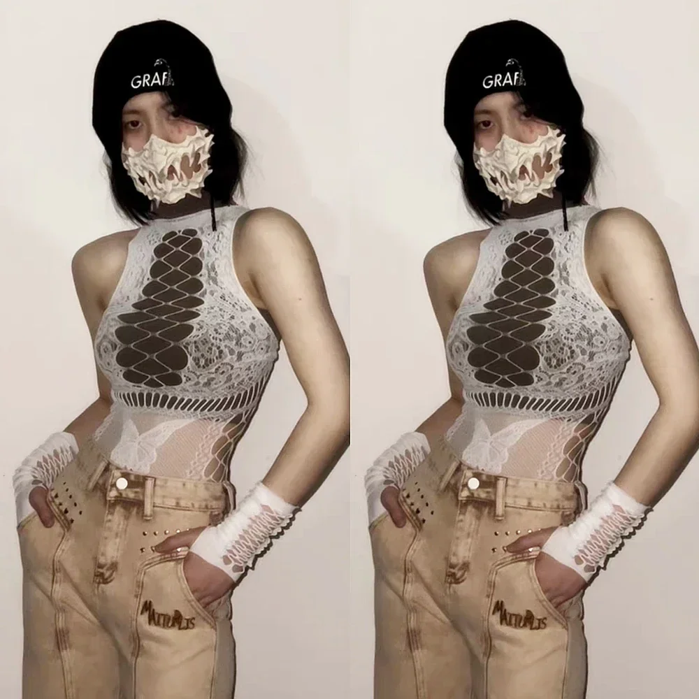 미니 드레스 Y2K 파티 드레스 백리스 하프 슬리브 블랙 바디콘 슬립 드레스 2025 여름 여성 휴가 클럽 의상 섹시 드레스