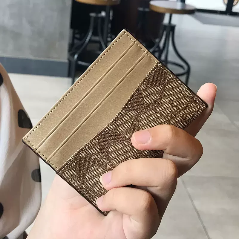 

SEMALAYA card holder for women compact ultra-thin exquisite and high-end card holder 2024 new anti-degaussing ins style card