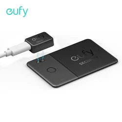 eufy SmartTrack Card E30 recarregável funciona com Apple Find My (iOS apenas) Bluetooth Tracker