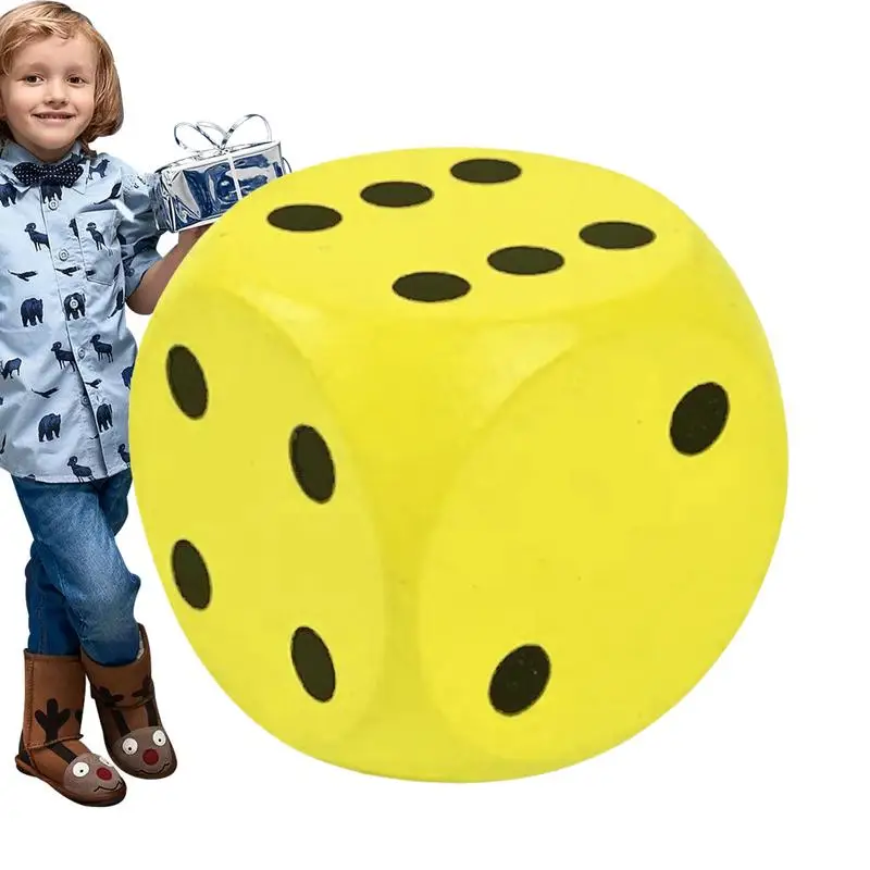 Large Dice Jumbo Classroom Dice 15cm Jumbo Big Playing Dice Math Teaching Classroom Teaching Aids Board Games For Birthday Gift