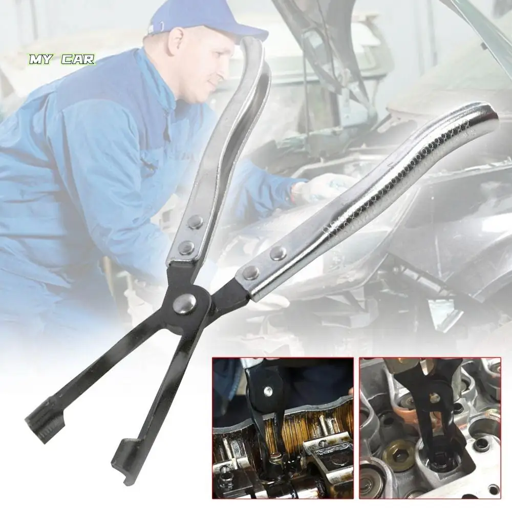 

Steel Stem Seal Installer Remover Plier Anti-rust Replacement Valve Spring Compressor Kit Durable Disassemble