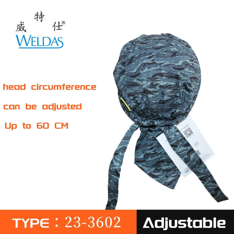 Welding Hat Welders Protective Cap Sweat Absorption Welding Hat Anti-scalding Hat Work Cap Bandana Type Protective Anti-scalding