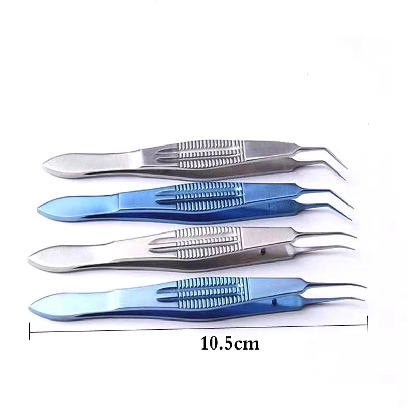 Cosmetic surgery Korean dovetail tweezers Ophthalmic removal tweezers with tooth platform double eyelid tweezers Fat tweezers