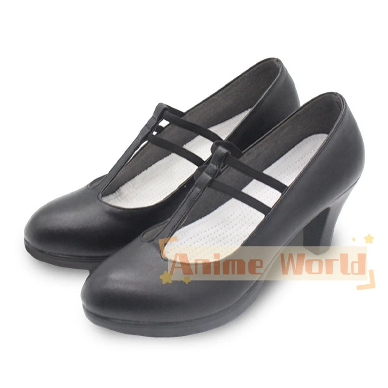 พิซซ่าฮัท x เก็นชิน อิมแพ็ค หนิงกวงคอสเพลย์รองเท้าฮาโลวีนคาร์นิวัลรองเท้าสั่งทำพิเศษ