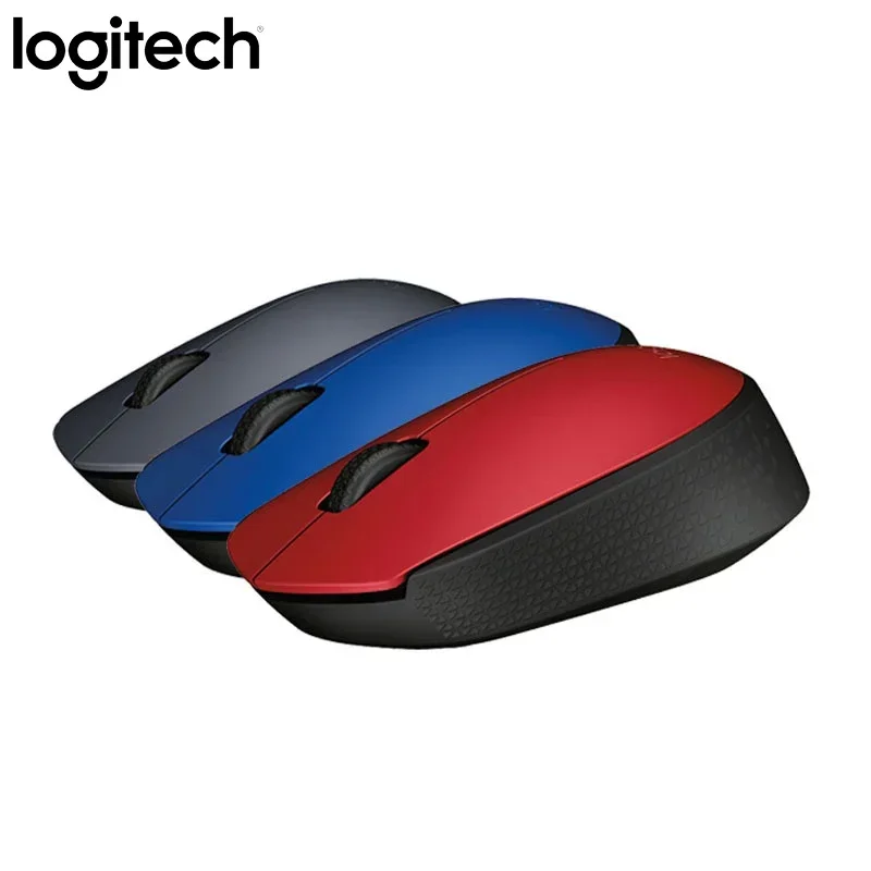Logitech M170 1000DPI 2.4GHz Wireless Mouse Portable Ergonomic Nano Receiver For Desktop Notebook Home Work Official Check
