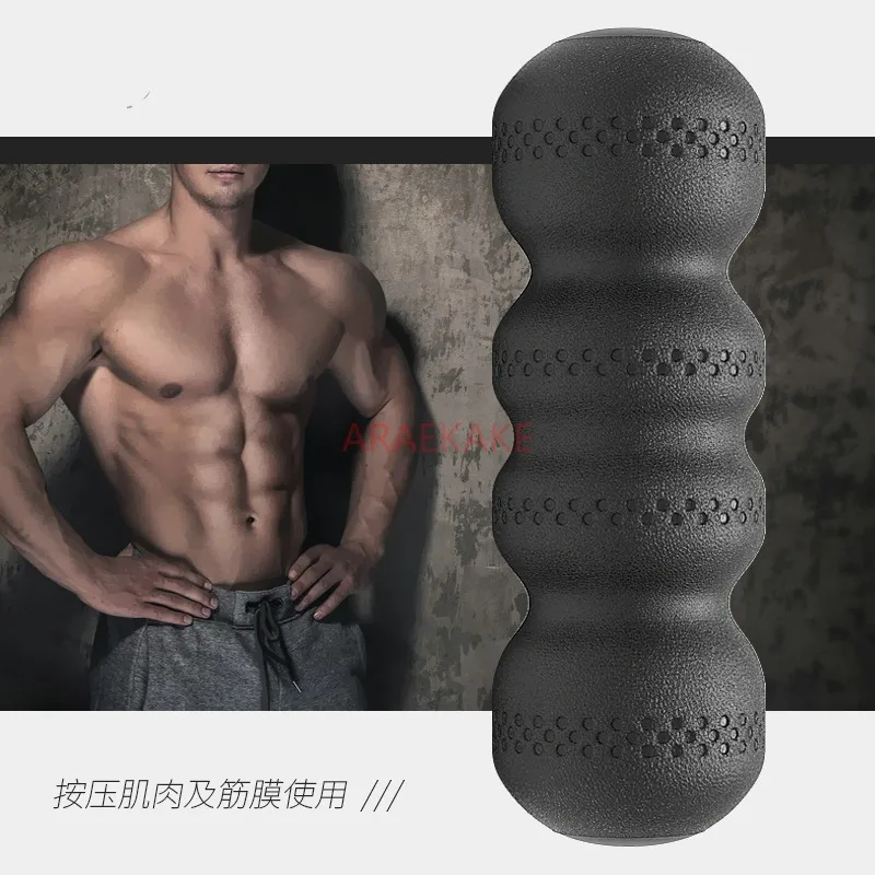 Foam Axis Yoga Column Professional Spine Massage Peanut Ball Deep Muscle Relaxation Roller Male