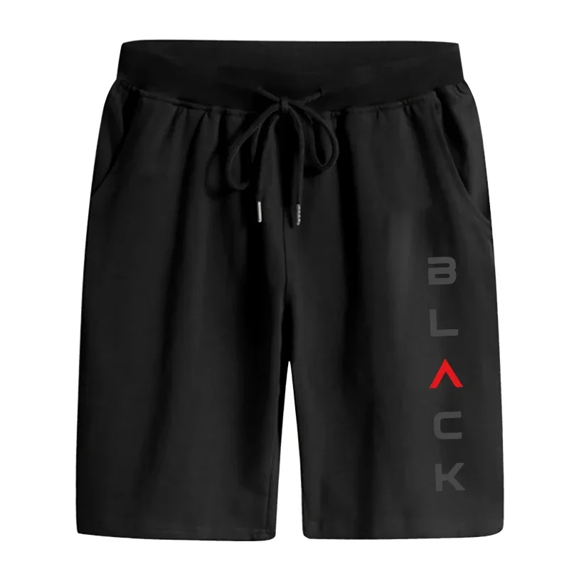 Pantalones Cortos Casuales para Hombre, Novedad 2026, Oferta de Verano, Pantalones Deportivos Masculinos, Bermuda con Estampado de Letras Negras