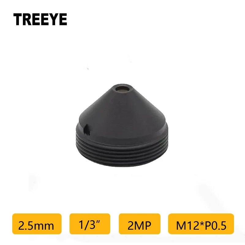 

HD 2MP 2.5mm pinhole lens M12 Lens Security Camera Lens 1/3" F2.2 CCTV Lens ATM Access Control Metallurgy Lens cctv accessories