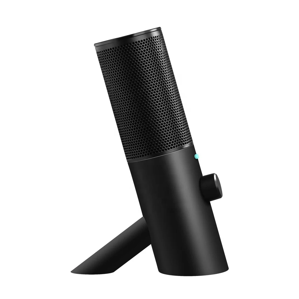 

Портативный аудио-видео студийный микрофон RGB-микрофон Портативный игровой микрофон для прямой трансляции Проводной USB-микрофон