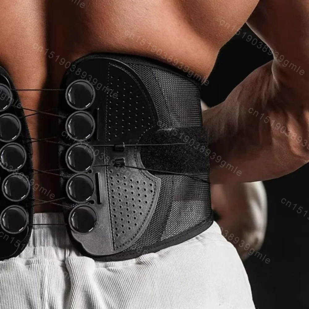 

Support Lumbar Brace Mesh Waist Belt Posture Corrector for Back Pain Relief Exercise Rope Support Waist Protection