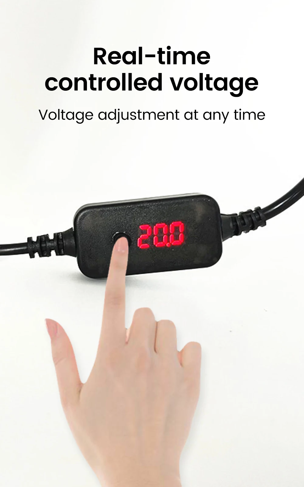 Olaf Typ C zu DC Power Boost Kabel DC 5V/9V/12V/15V/20V Boost Konverter 8 Adapter Step-up Kabel Für Wifi Router Laptop Mini Fan – Detail 5