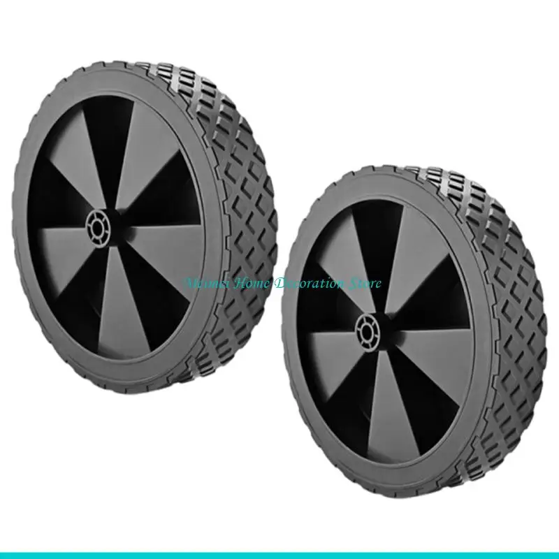 H7BF Pack of 2 Heavy Duty Outdoor Cart Tires Detachable Design Rubber Construction