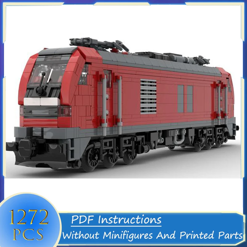 

City Transportation Building Blocks BR 159 - Eurodual DB Cargo Version Train Model DIY Assembled Bricks Creative Toys Gifts