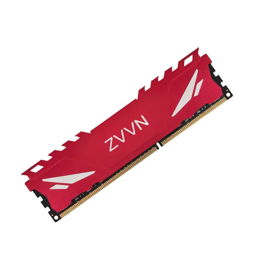 8GB DDR3 2400MHz OC PC3-19200 240Pin Overclocking Desktop XMP PC Memory ZVVN Red