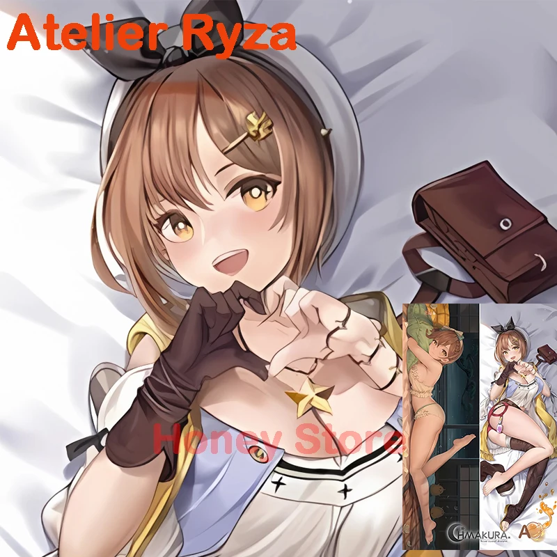 

Двусторонняя наволочка Dakimakura Atelier Ryza, наволочка для тела